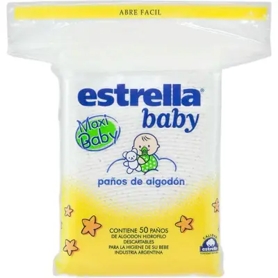 Toallitas Húmedas Estrella Baby Maxi x 50