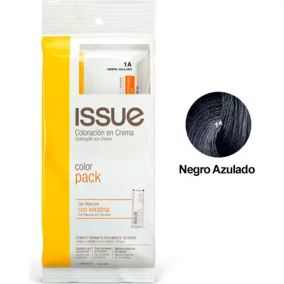 Tintura Capilar Issue Colorpack + Keratina Tono 01.A