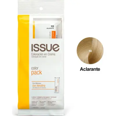 Tintura Capilar Issue ColorPack + Keratina Tono 10