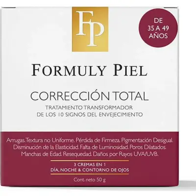 Crema Facial Formuly Corrección Total 3 en 1 x 50 g