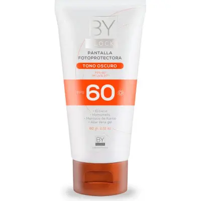 Pantalla Solar By Block FPS 60 Tono Oscuro 60 g