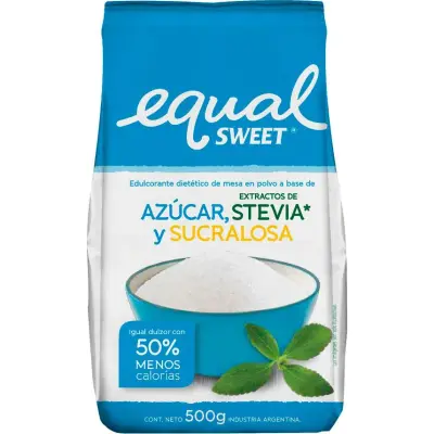 Edulcorante Equalsweet Light en Polvo 500 g