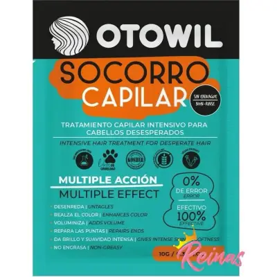 Tratamiento Capilar Otowil Socorro Capilar Sobre x 1