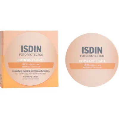 Protector Solar Compacto Isdin FotoUltra Light FPS 50