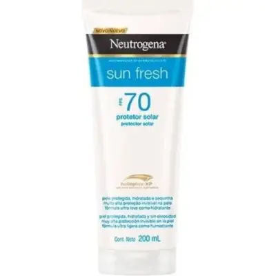 Protector Solar Neutrogena Sun Fresh FPS 70 200 ml