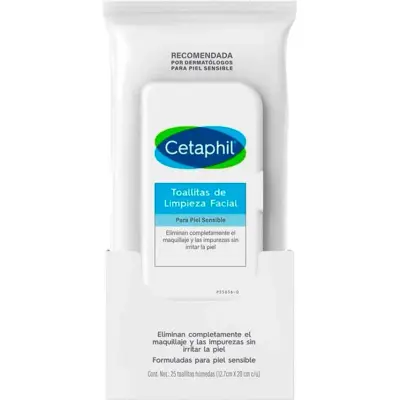 Toallitas Húmedas Cetaphil x25