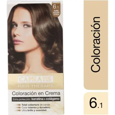 Tintura Capilar Capilatis en Crema Tono 6.1