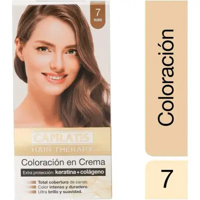 Tintura Capilar en Crema Capilatis Tono 7