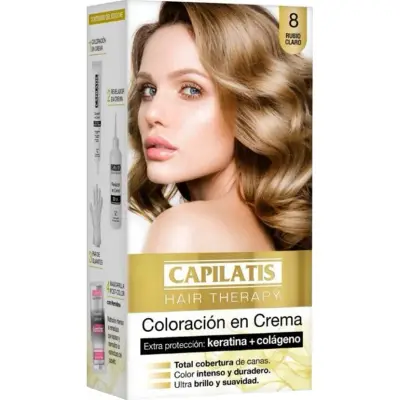 Tintura Capilar en Crema Capilatis Tono 8