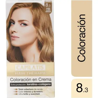 Tintura en Crema Capilatis Tono 8.3