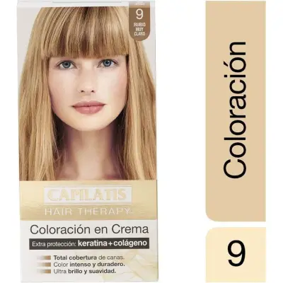 Tintura Capilar en Crema Capilatis Tono 9