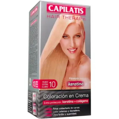 Tintura en Crema Capilatis Tono 10