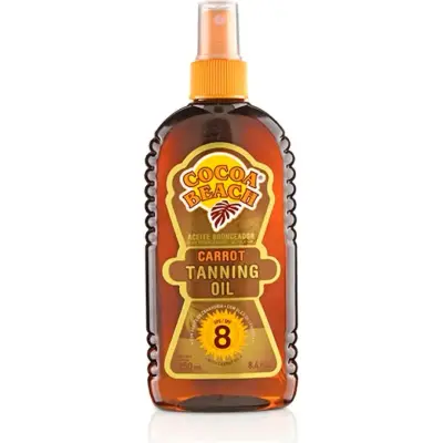 Aceite Bronceador Cocoa Beach FPS 8 250 ml