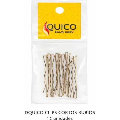 Clips Cortos Quico x 12 unidades