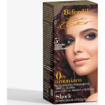 Tinta Capilar Biferdil Biocol Tono 5.7 Sin Amoníaco