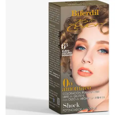 Tintura Capilar Biferdil Biocol 0% Amonia Tono 6.3