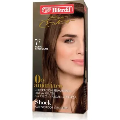 Tintura Capilar Biferdil Biocol 0% Amoniaco Tono 7.7