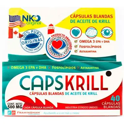 Capskrill Cápsulas Blandas x 40