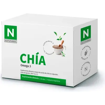 Aceite de Chía Natufarma Cápsulas x 30