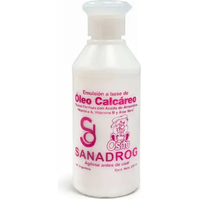 Linimento Óleo-Calcáreo Sanadrog 250 ml