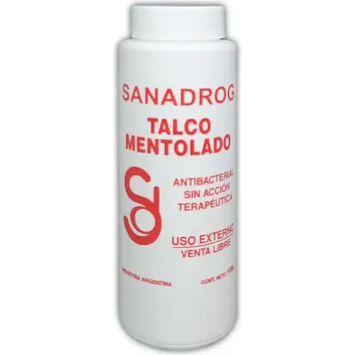 Talco Mentolado Sanadrog 100 g