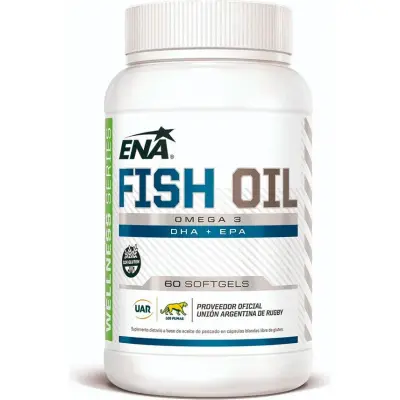 Suplemento ENA Fish Oil 60 Cápsulas