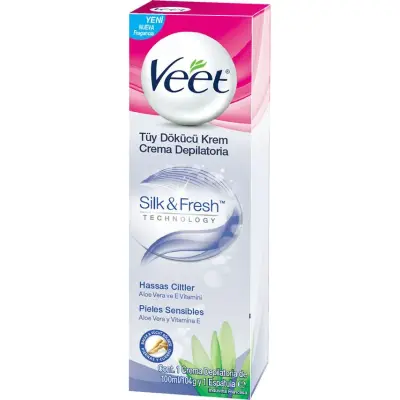 Crema Depilatoria Veet Piel Sensible 100 ml