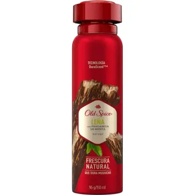 Desodorante Old Spice Leña en Aerosol 150 ml