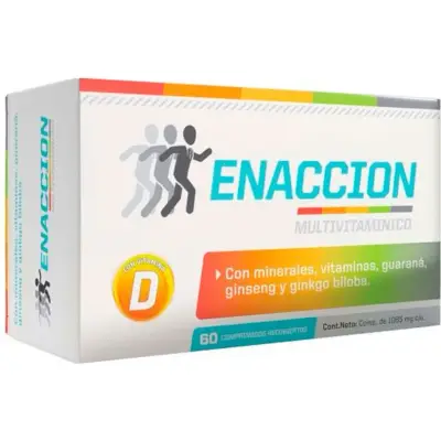 Enaccion Suplemento Dietario 60 Comprimidos