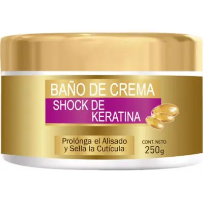 Crema de Baño Claridge Keratin Shock 250 ml