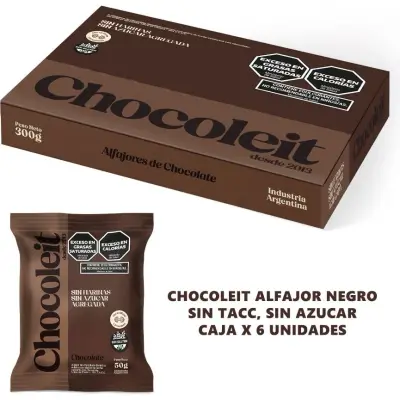 Alfajor Chocoleit Chocolate Negro