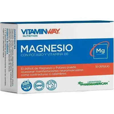 Magnesio Vitamin Way 3 Blísters x 10 Comprimidos