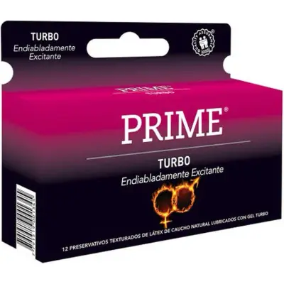 Preservativos Prime Pre Turbo x12
