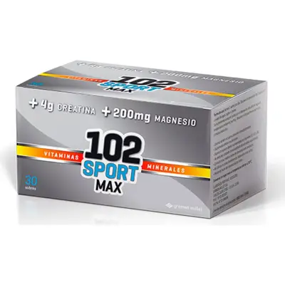 Suplemento Dietario 102 Sport Max 30 Sobres
