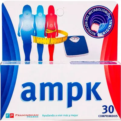 Suplemento Dietario AMPK Framingham 30 Comprimidos