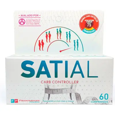 Satial Carb Control 60 Comprimidos