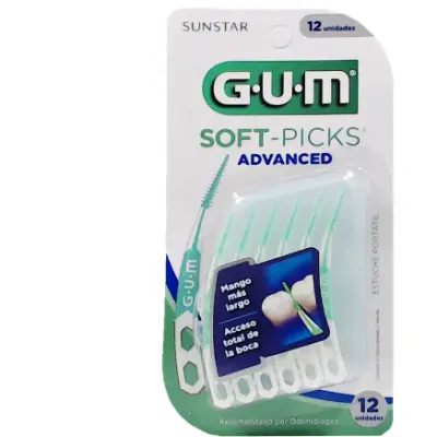 Palillos Dentales GUM Soft-Pick 650 x12