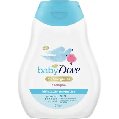 Shampoo Dove Baby Hidratación Enriquecida 200 ml