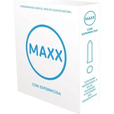 Preservativos Maxx Pre Espermicida x 3