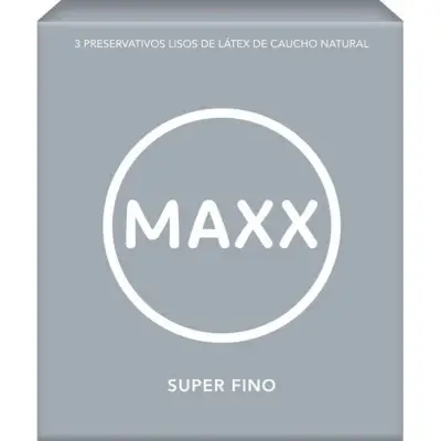 Preservativos Maxx Super Fino x 3