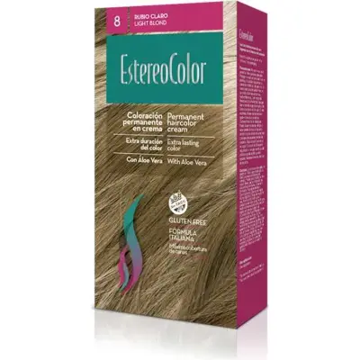 Kit de Coloración Estereocolor Plumari Tono 8