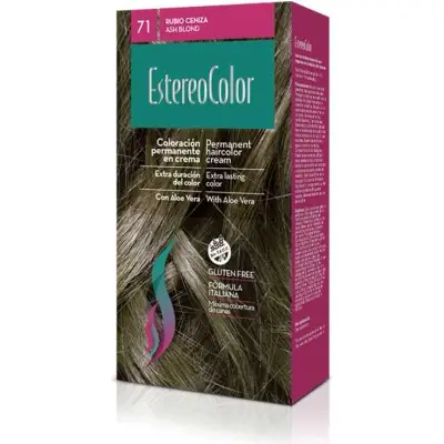 Kit de Coloración Plumari Estereocolor Tono 7.1