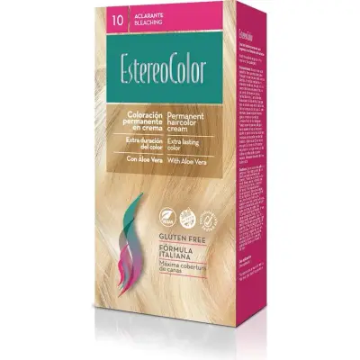 Kit de Coloración Plumari Estereocolor Tono 10
