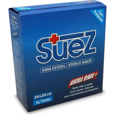 Gasa Suez N°5 20 x 20 cm