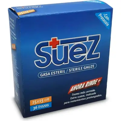 Gasa Suez N°5 15 x 15 cm