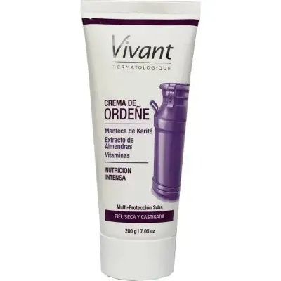 Crema Corporal Vivant Ordeñe Nutrición Intensa 200 g