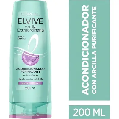 Acondicionador L'Oréal Elvive Arcilla Extraordinaria 200 ml