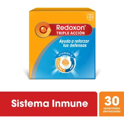 Redoxon Triple Acción 1 g Efervescente x 30 Comprimidos