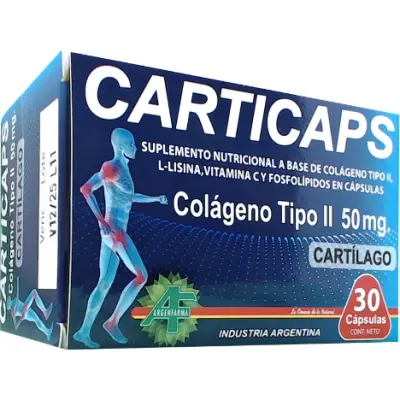 Carticaps Suplemento Dietario Cápsulas x 30
