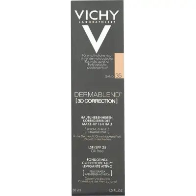 Base de Maquillaje Vichy Dermablend Cover Flow Tono 35